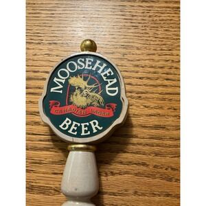 Moosehead Canadian Lager Beer Tap Handle Vintage Bar Decor Collectible